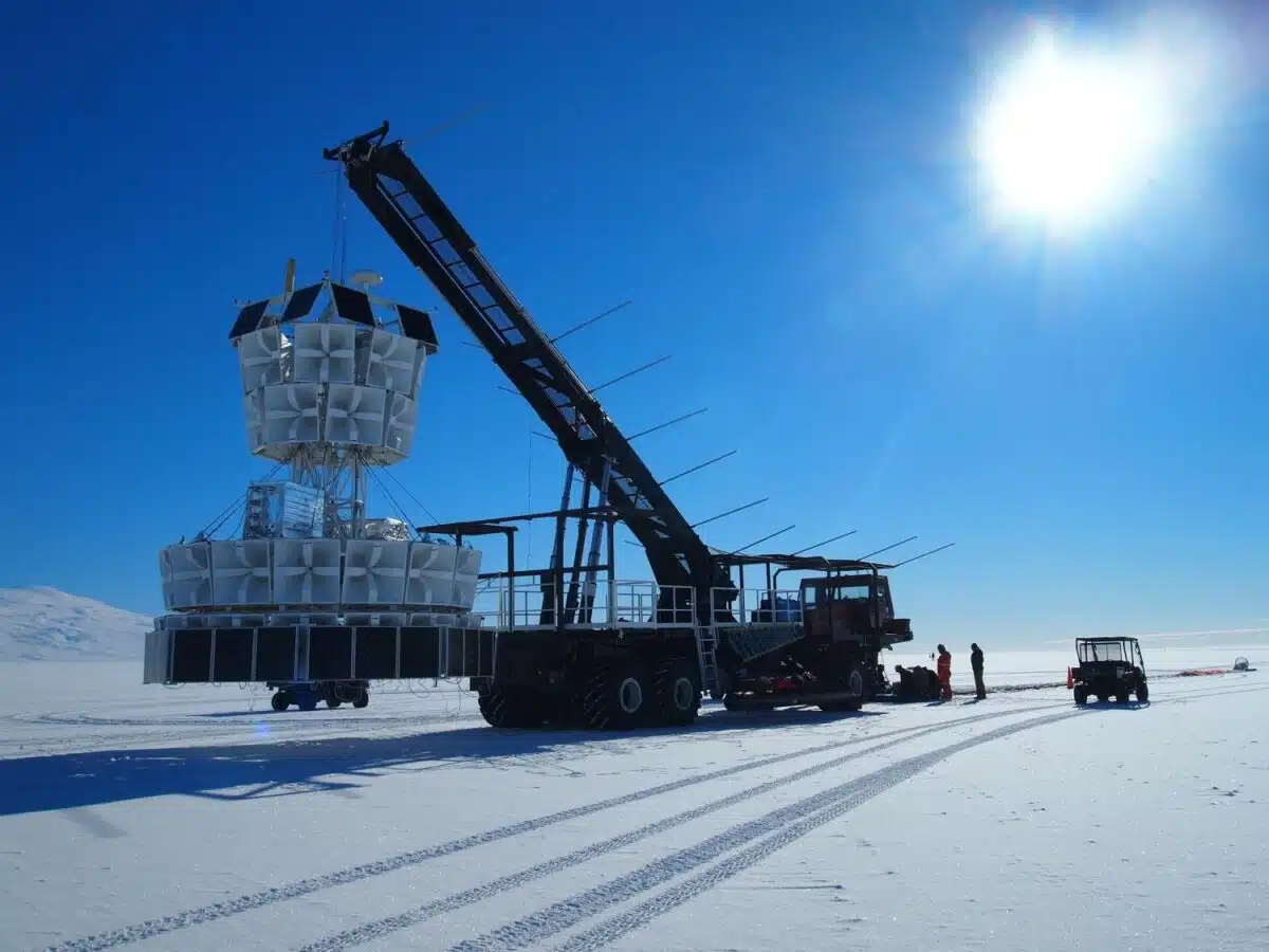 Anita's experiment captured these unusual radio transmissions over Antarctica.