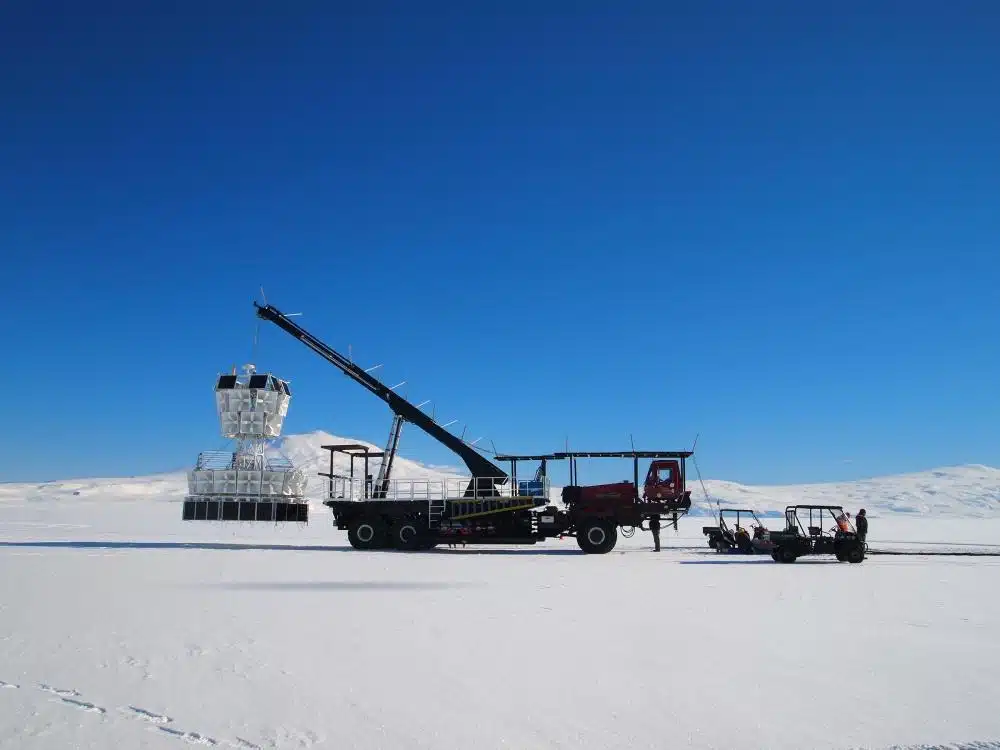 Stephanie Wissel and Earth Teams Develop Detectors to Catch Weak Neutrino Signals.