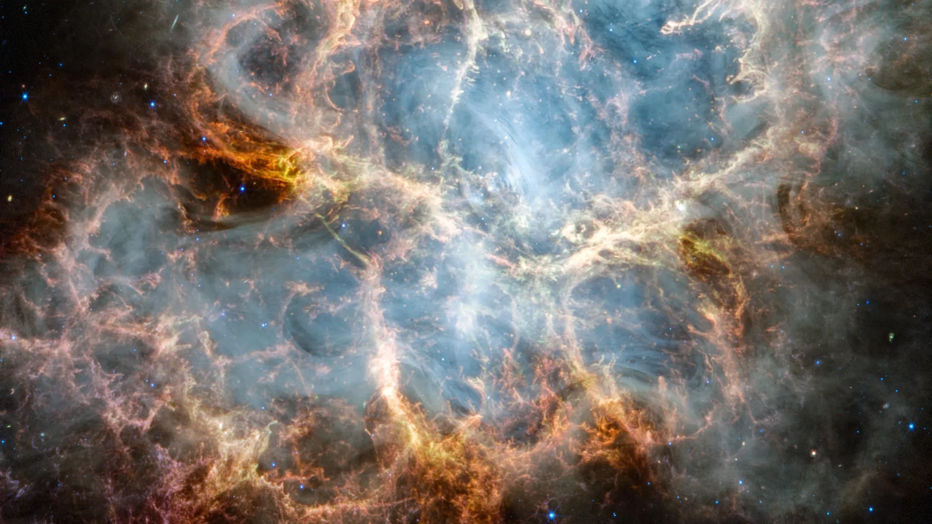 After 20 years, scientists finally explain the mysterious "veins" of the Crab Pulsar.