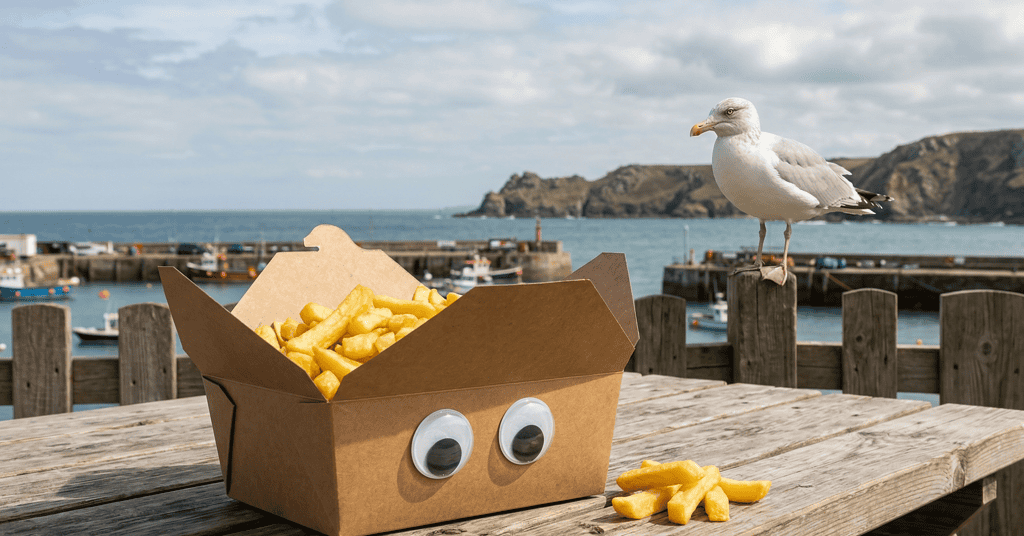 Looking at food with good eyes can save it from sea ducks